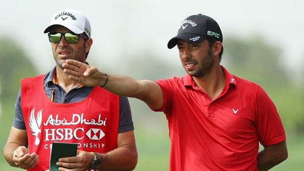 Pablo Larrazábal en el torneo de Abu Dhabi