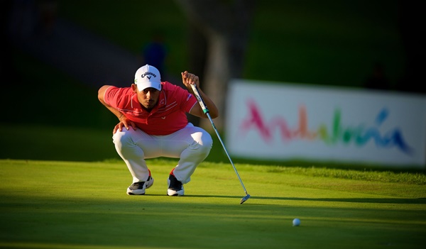 Pablo larrazábal inicio Valderrama Masters 2017