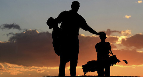 El golf, un gran deporte para padres e hijos