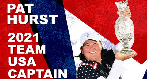 Oficial: Pat Hurst es designada como capitana USA de la Solheim Cup