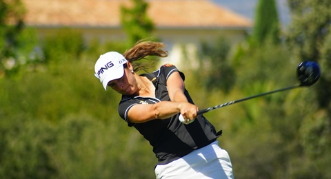 Patricia Sanz, primera líder del torneo en el RACE