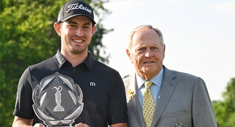 Un título que hizo sonreir, por fin, a Patrick Cantlay