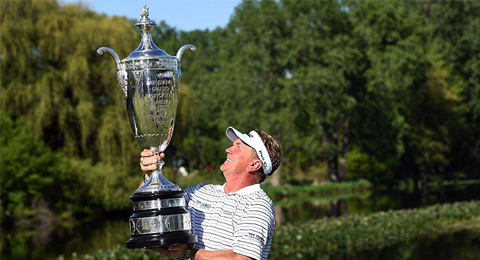 Paul Broadhurst remonta para conquistar el segundo grande del PGA Tour Champions