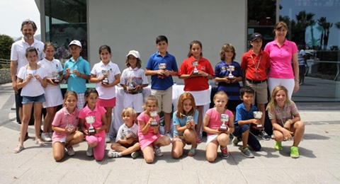 Multitud de pequeños campeones andaluces se reunieron en Golf La Cañada