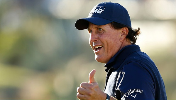 Phil Mickelson inicio AT&T Pebble Beach Pro Am 2019