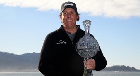 Cinco títulos para Phil Mickelson para poner el 44 en sus vitrinas