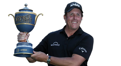 Phil Mickelson, triunfo de mago veterano