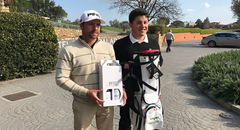 El viento condicionó la estrategia en el Cataluña Golf Tour