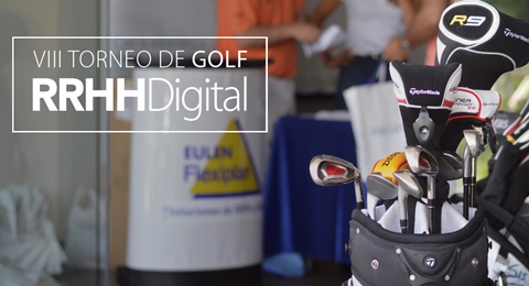 Galería con los mejores momentos del VIII Torneo de Golf RRHHDigital