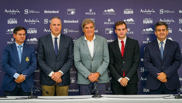 Presentación oficial Andalucía Valderrama Masters con las autoridades locales