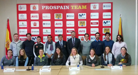 España y la RFEG presentan a su Pro Spain Team 2018