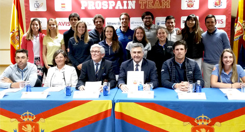 Gran apuesta por el golf nacional con el Pro Spain Team 2020