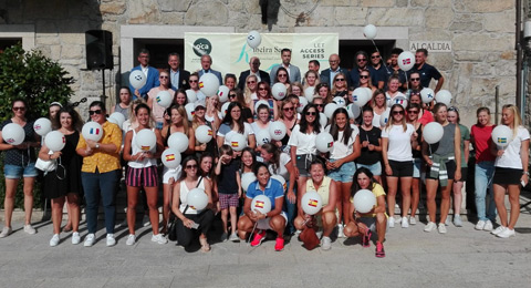 Ribeira Sacra, foco internacional del golf femenino