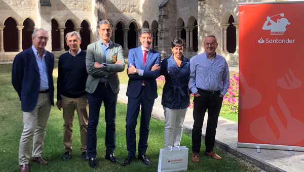 Presentación Santander Golf Tour 2019 en Burgos fuera