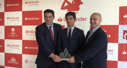 Basozábal ya calienta motores para el Santander Golf Tour