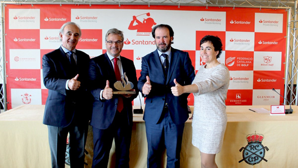 Presentación Santander Tour Golf en El Prat