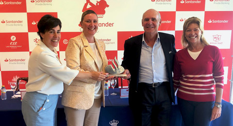 Zaragoza recibe el espectáculo del Santander Golf Tour 2019