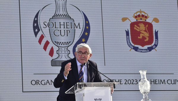 Gonzaga Escauriaza presentación Solheim Cup 2023