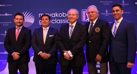 Presentación con honores para el Mayakoba Golf Classic 2019