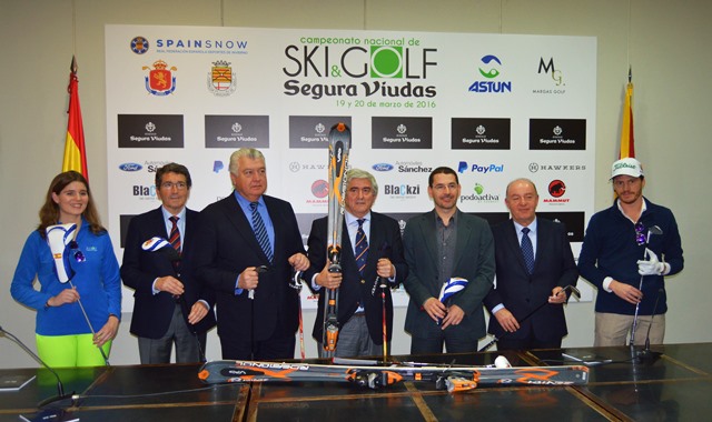 El golf y el ski presentaron su campeonato conjunto