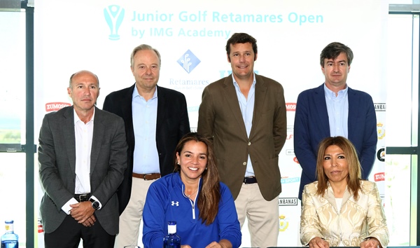 Presentación del Junior Open GOlf Retamares