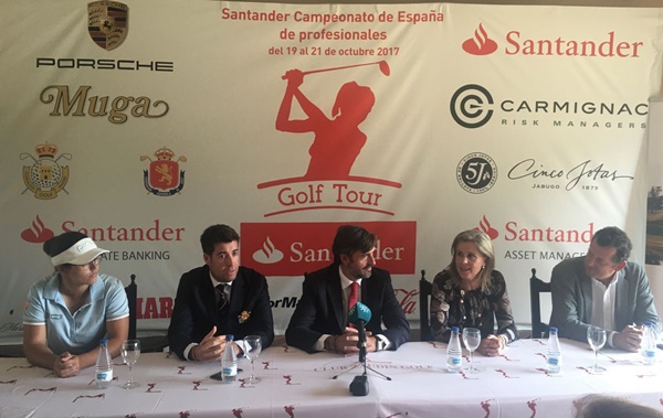 Presentación Zaudín GOlf Circuito Santander 