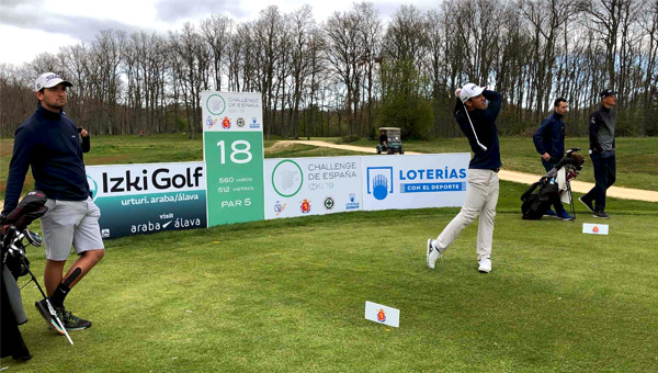 Scott Fernández Primera jornada Izki Golf Challenge España 2019