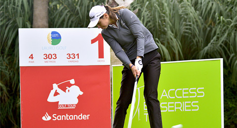 Poderío francés en el inicio del Santander Golf Tour en Málaga