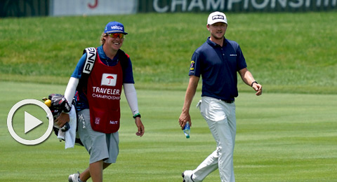 Lo mejor de la apasionante primera ronda del Travelers Championship