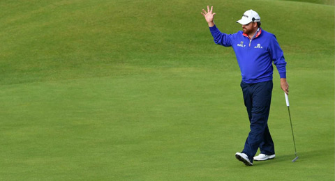 J.B. Holmes manda en el primer asalto a Royal Portrush