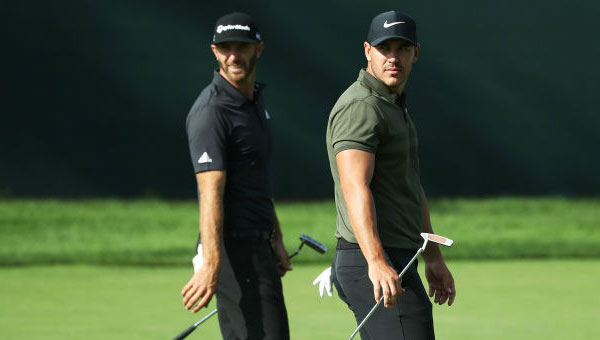 Dustin Johnson y Brooks Koepka primera ronda NORTHERN TRUST