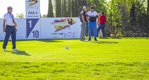 Dos amateurs y el sobrino de Seve Ballesteros se cuelan en el top 10 del Match-Play de Ciudad Real