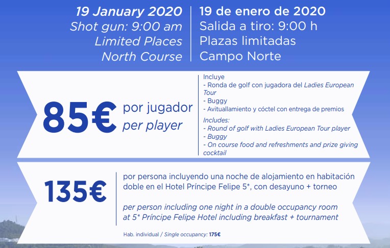 Oferta ProAm Ladies European Tour La Manga