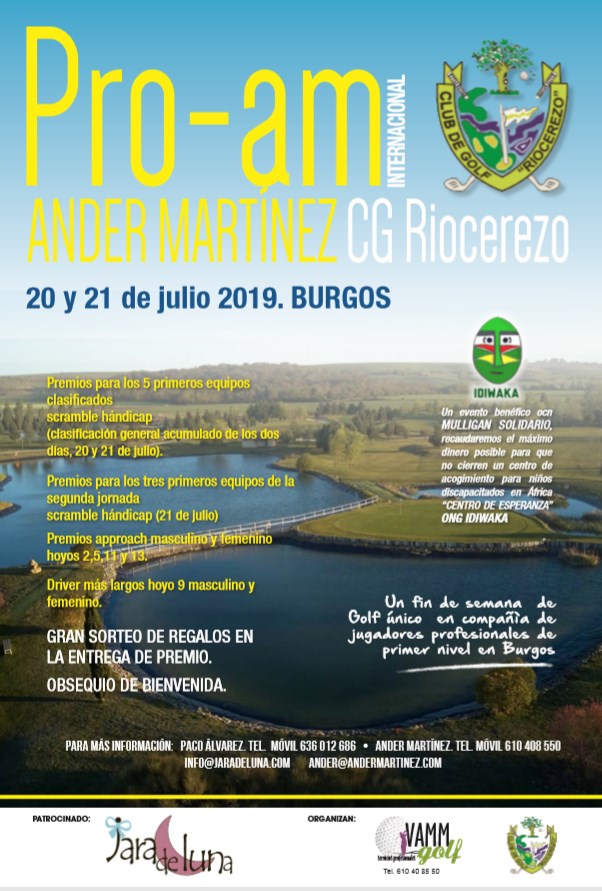 Cartel torneo Pro Am Riocerezo