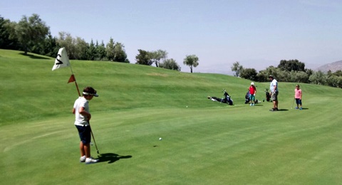 Programa 'Golf Joven', un proyecto de éxito en Andalucía