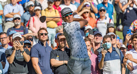 Cabrera Bello brilla y Rahm no termina de arrancar en el Andalucía Valderrama Masters