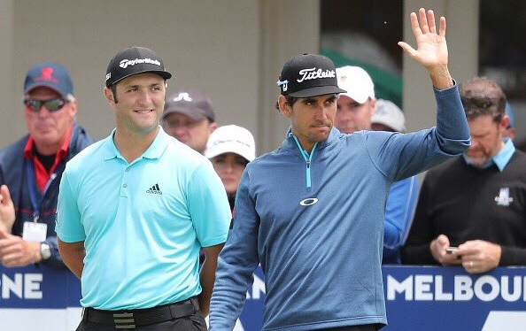 Rafa Cabreara y Jon Rahm Copa del Mundo liderato dia 1