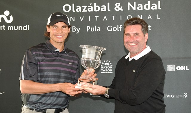 Nadal suma el golf a su exitoso palmarés