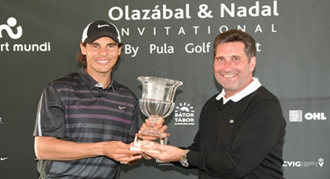 Nadal y Olazábal, labor benéfica con el golf como vehículo solidario