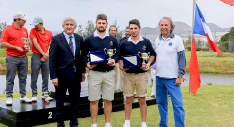 Calidad cántabra con Toca y Herrera para convertirse en Campeones del Mundo Dobles de P&P