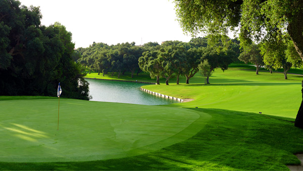 Real Club Valderrama hoyo 18