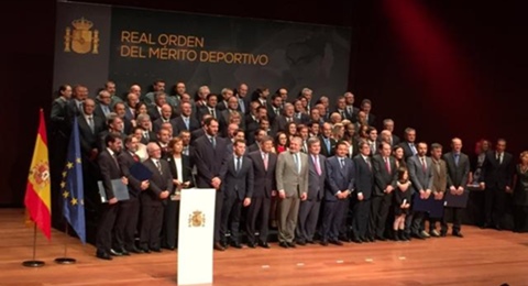 La Real Orden del Mérito Deportivo entregó sus distinciones