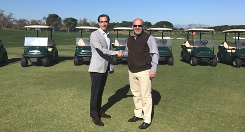 100 Club Car para los complejos de golf de La Moraleja