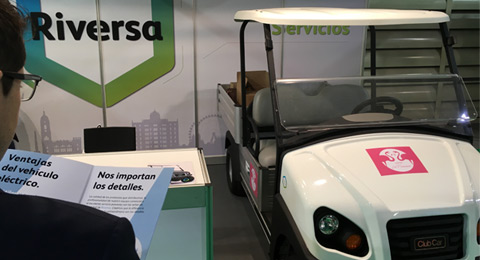 Riversa presenta sus nuevos coches eléctricos en la feria Greencities