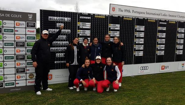 Equipo español Montado Golf Internacional Femenino Portugal