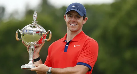 Poderío de McIlroy antes de llegar al US Open