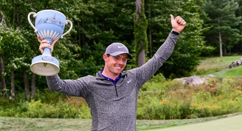 Machada sorpresa de McIlroy