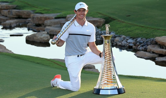 McIlroy, triplete en Dubai y número 1 europeo