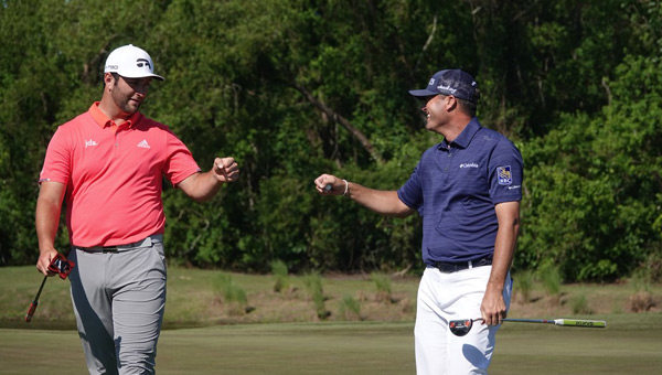 Ryan Palmre y Jon Rahm Victoria Zurich Open 2019