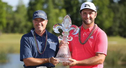 Jon Rahm firma el triplete nacional